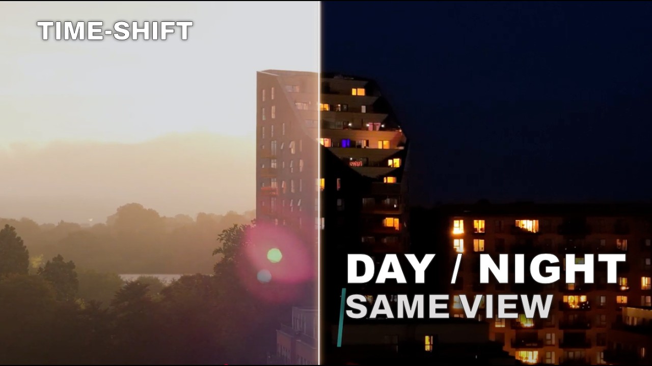 Night to day Construction Time-shift same-view comparison Night to day Construction Time-shift same-view comparison
