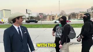 Alex Stein FIGHTS ICE Protesters & Protects Big Booty Latinas!