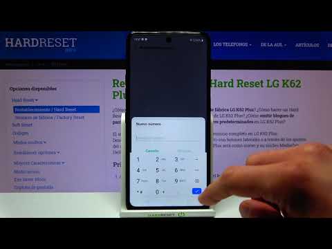 Cómo bloquear un número en LG K62 Plus - bloquear a un contacto