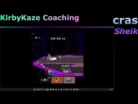 KirbyKaze Coaching with Cras - Sheik vs Samus: How to Get More from your Solo Practice