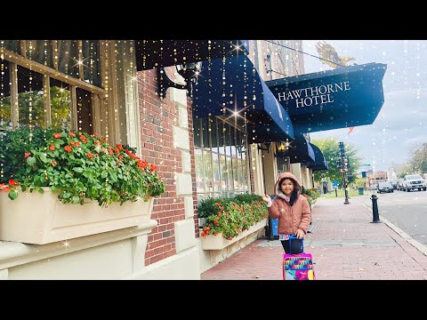 The Hawthorne Hotel in Salem | Was our room 612 haunted ? #salem