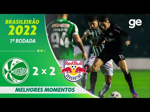 Vídeo / Juventude 2 x 2 Red Bull Bragantino - Brasileirão 2022!