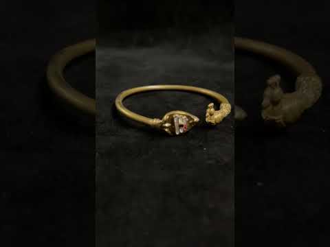 Vel Mayil Bracelet, ஐம்பொன் வேல் மயில் காப்பு, పంచలోహం వేల్ ...