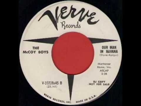 THE McCOY BOYS - OUR MAN IN HAVANA - VERVE V 10208x45