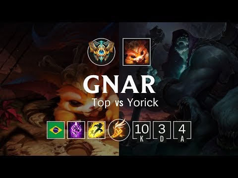 Gnar Top vs Yorick - BR Master Patch 8.24