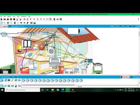 4.2.2.4 Packet Tracer Explore the Smart Home (Curse fundamentals IoT)