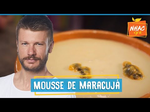 Passion fruit mousse | Rodrigo Hilbert | Family Recipe