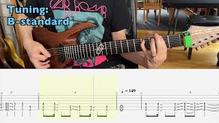 Crowbar - Burn Your World (Guitar Playthrough with Tabs)