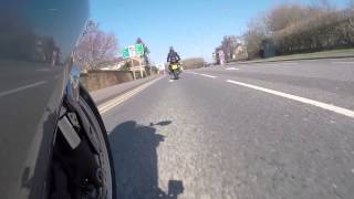 preview picture of video 'First day of spring 2015 riding in South Gloucestershire'