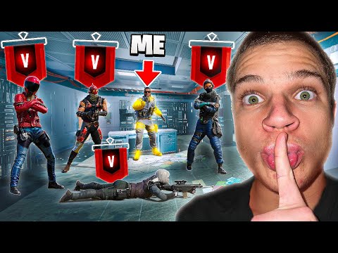 I Secretly Joined 4 Coppers For Ranked