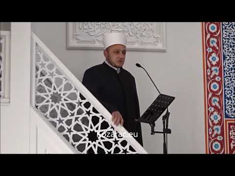 Hutba glavnog imama, MIZ Kozarac, Hfz Amir ef Mahić 25 02 2022  Kozarac eu, Nijaz Huremović