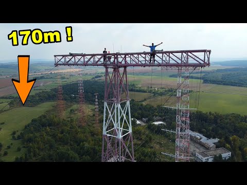 Bývalá 170m vysoká komunistická rušička (PRÍSNE TAJNÝ PRIESTOR)