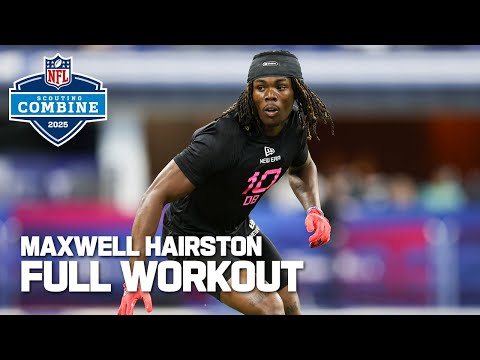 Maxwell Hairston's 2025 NFL Scouting Combine workout