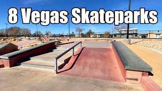 8 Vegas Skateparks YOU Should check out | Las Vegas Skateboarding