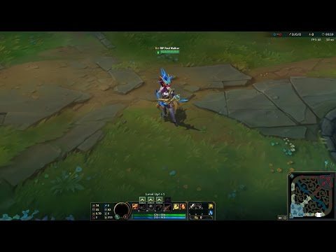 Lunar Wraith Caitlyn Skin - 1350RP - In Game Preview - PBE Server - League Of Legends