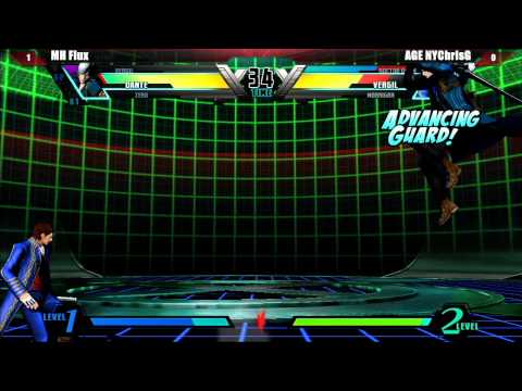UMVC3 Top 8 MH Flux vs AGE NYChrisG East Coast Throwdown V Tournament