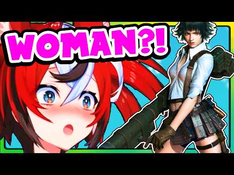 Bae starts blushing when Lady shows up 【Devil May Cry 3】