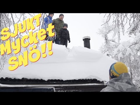 NÄSTAN 2 METER SNÖ! - Vlogg
