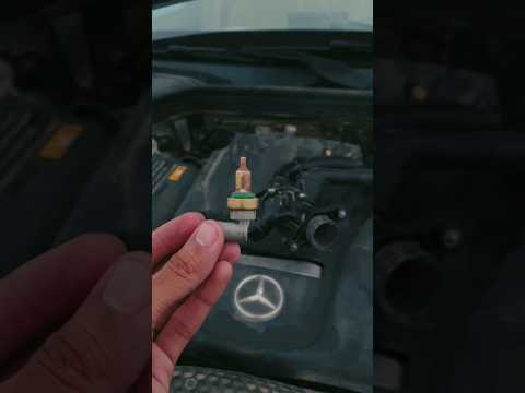 Mercedes benz Thermostat, temperature sensor #shorts #benz #thermostats