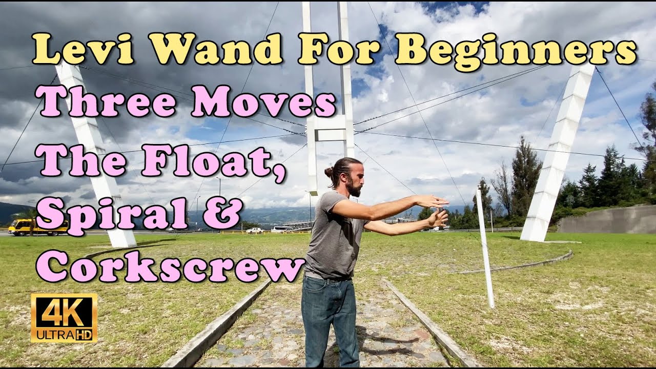 Beginner Levi Wand Tutorial - The Float, Spiral, and Corkscrew ~ Easy Levitation Wand Moves!