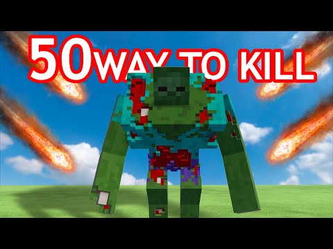 50 ways to kill ZOMBIE MUTANT | Teardown