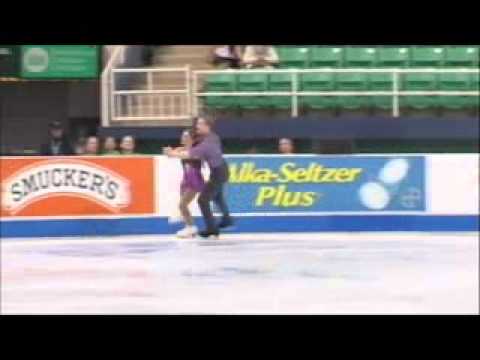 Kaitlin Hawayek and Michael Bramante 2011 U S Figure Skating Championships Novice Dance CD Blues
