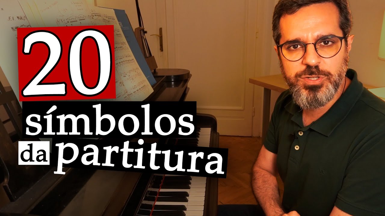 20 símbolos da partitura explicados rapidamente