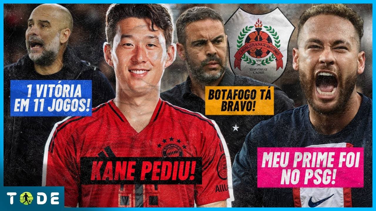 "MEU AUGE FOI NO PSG" Neymar l ARTUR JORGE indo pro CATAR l SON no BAYERN DE MUNIQUE l Guardiola e+