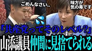 【 最新国会】山添議員の一言で共産党崩壊危機...【高市早苗 / 山添拓】