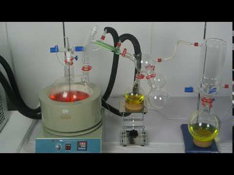 5L Short path distillation with vacuum pump and chiller