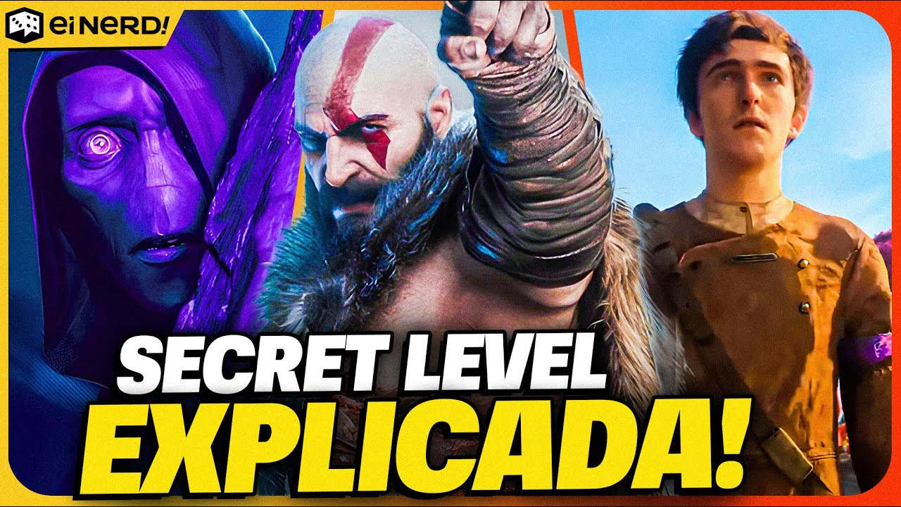 SECRET LEVEL: ANUNCIARAM UMA SÉRIE QUE VAI HOMENAGEAR OS VIDEOGAMES!