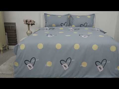 Постільний євро комплект фланель фірми Daguanyuan
