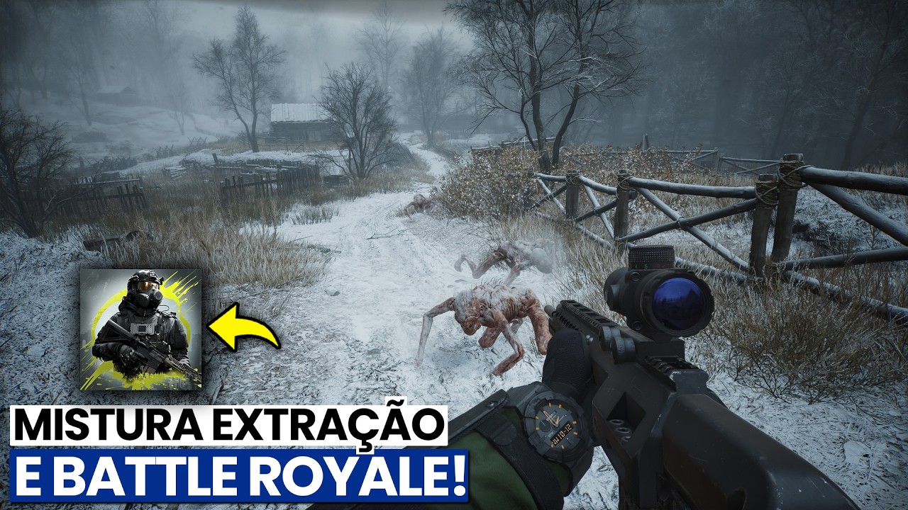 NOVO FPS da Tencent que mistura BATTLE ROYALE e EXTRAÇÃO! Rules of Engagement: The Grey State