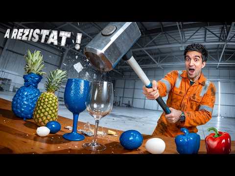 Am vopsit un OU cu VOPSEA INDESTRUCTIBILA! 😱