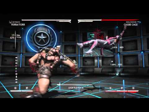 Ruthless Ferra/Torr 70% combo one meter (3 Pain 'n Gain stacks)