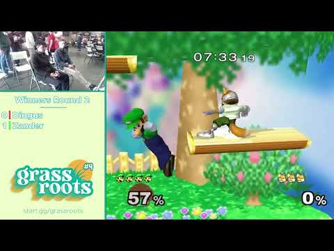 Zander vs Dingus Winners Round 2 - Grassroots #4