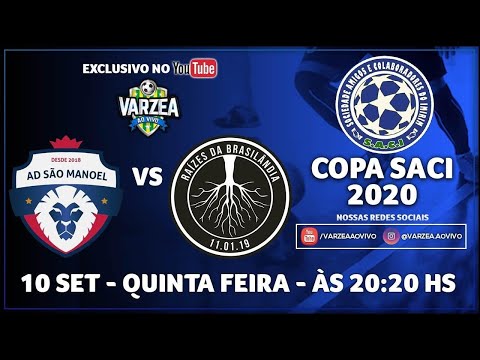 AD São Manoel x Raízes da Brasilândia - Copa SACI 2020