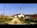 Driving Through Residential Area In Dumbrăviţa Timelapse 2x