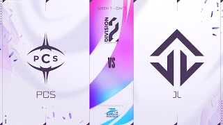 LFL Division2 Spring Split 2023 - W7D1 - PCS vs JL