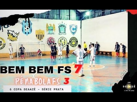FUTSAL SP/ BEM BEM FS x PÉ NA BOLA FS / 6° COPA DEAAZÊ 2022 SÉRIE PRATA/ MELHORES MOMENTOS