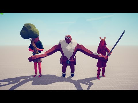 Сражение 3 гигантов. Totally Accurate Battle Simulator.