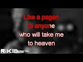 Like A Stone Official Instrumental Karaoke Audioslave