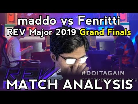 DBFZ Match Analysis: REV Major 2019 Grand Finals maddo vs Fenritti