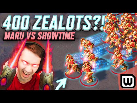 Showtime's UNLIMITED ZEALOTS vs Maru | StarCraft 2