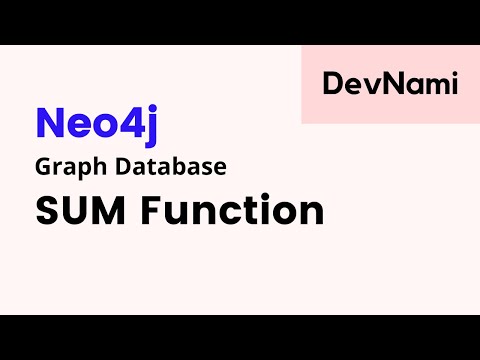 Neo4j How to Use SUM Function
