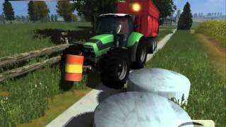 Landwirtschaft simulator 2011 multiplayer silage