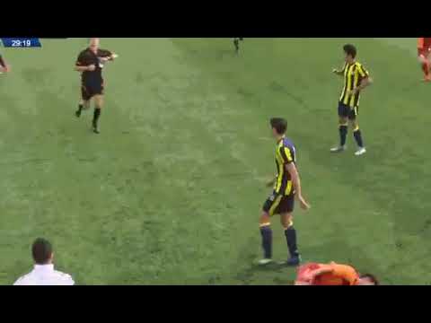 U17 FB GS Maçında Yaşanan Faul Anı