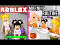 bloxburg fall morning routine with new baby u0026 goldie roleplay titi games