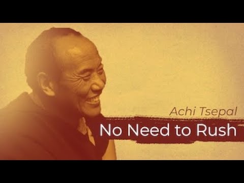 No Need to Rush: Achi Tsepal, 16th Karmapa’s Translator