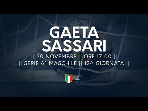 Serie A1M [12^]: Gaeta - Sassari 25-29